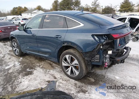 2024 Audi Q8 E-Tron S Line Prestige Quattro from USA, damaged, VIN WA1DAAGEXRB020824